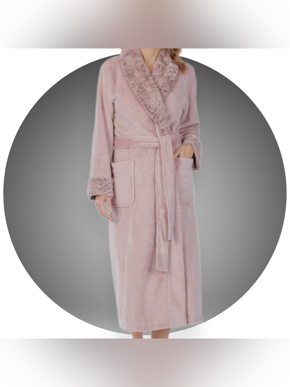 NWOT Carole Hochman Plush Robe